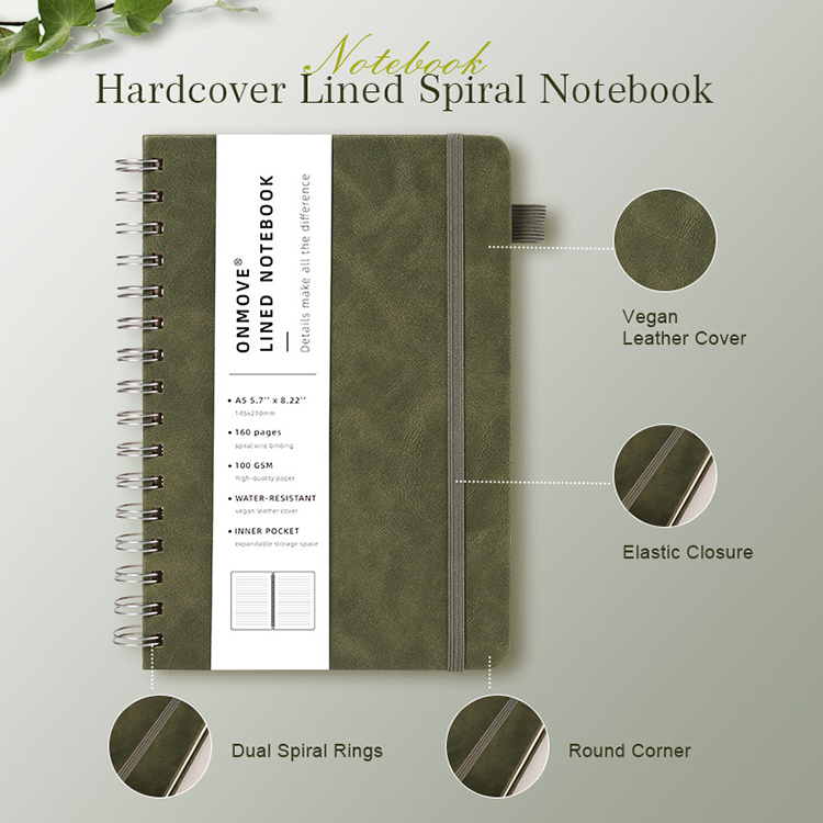 Lined Spiral Notebook